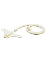 ENNIUS PTMT Straight Nozzle Jet Spray | PTMT Toilet Bidet Or Jet Hands-Free Spray Flat Nozzle, 1.5 Meter Heavy PVC Hose Pack of 1