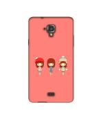 Casotec Cute Girls Design Printed Silicon Soft TPU Back Case Cover for Swipe Elite 2 plus