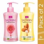 VI-JOHN Women All Skin Types Rose ,Milk & Almond Fairness Body Lotion 250ml Each For Women (Pack of 2)