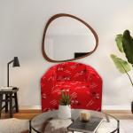 DREAM CARE Marigold Sofa Cover Set Polyester Spandex Sofa Cover | Printed Big Elasticity Cover for Couch & Recliner | Flexible Stretch Sofa Slipcover for SinDCe Seater (90-145cm) - Design 34