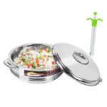 Home-Pro - Sonata Casserole & Gas Lighter Green | Kitchen Tools | Ideal for Serving Sabji / Rice / Dal ( Not For Storing Rotis)