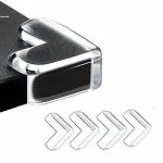 KRIFTON Corner Protector for Sharp Edges, Baby Proofing Child Safety Corner Guards, Edge Guard, Protectors for Furniture Against Sharp Corners (L Shape Pack of 4)