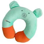 Pseudo Baby Soft Neck Supporting Pillow for Head Shaping Baby (0-18 Month) Green pack of 1