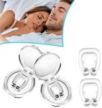 MyHomesWorld 4 PCS Anti Snoring Devices for Men,Snoring Nose Clip Anti Snore Nose Clip Stop Snoring Aids for Men Soft Silicon Nose Clip Snoring Stopper Ffor Men Silicone Anti Snoring Device for Better Sleep