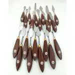 CRAFT WAFT Set of 20 Stainless Steel Artists Palette Knife,Spatula Palette Knife Paint Mixing Scraper,Thin and Flexible Art Tools for Oil Painting, Acrylic Mixing, Etc