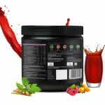 Plantigo Biotin Supplement, Mixed Berry Flavour, 300g + Shaker, 600ml