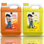 Kyara Dreams Floor Cleaner 5L+5L with Lemon & Orange Fragrance | Disinfectant Surface / Floor Cleaner-10 Liter