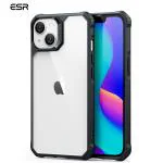 ESR Mobile Cover for iPhone 14 Plus Air Armor Series with Scratch-Resistant (Transparent, Black)