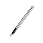 WATERMAN HEMISPHERE STAINLESS STEEL CT FOUNTAIN PEN MEDIUM NIB