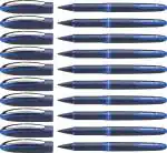 Luxor Schneider One Business Roller Ball Pen - Blue | 0.6 mm | Pack of 10 | 2200 mtrs writing length | Waterproof Ink | Consistent ink flow | Ideal for Professionals-Office essential