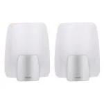 Philips Decorative Wall Light/Wall Lamp | Comet Indoor Wall Lamp for Living Room & Bedroom | Bulb Base : B22 | Pack of 2 (Bulb not Included)
