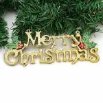 CraftVatika Merry Christmas Decoration Items, Hanging Christmas Banner for Tree Decorations