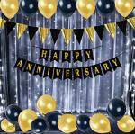 Grandshop Multicolor Banner, Bunting Flag, Strip Light, Balloons