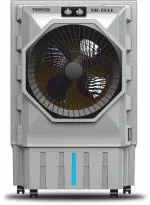 THERMOCOOL Big Bull 95L Personal Air Cooler for home | Turbo Fan Technology | Powerful Blower & 3-Speed Control | Everlasting | Anti Bacterial Honeycomb Pads | Dessert Cooler for Home | Low power consumption cooler | 1 Year Warranty (Grey)