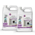 Diolty Front & Top Load Fabric Quick Wash Detergent Liquid - 10 Ltr ( Lavender )