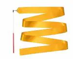 Tiptop Decoration Gymnastic Rhythmic Dancing Ribbon Streamer Stick (1 Piece) (Mango Yellow)