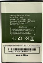 Mobcrown Giffen Mobile Battery Compatible with Celkon Diamond Mega 4G - 2500 mAh