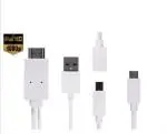Technotech Micro Usb To Hdmi Mhl Cable Hdtv Adapter MHL-Enabled Smartphones