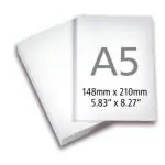 K.kataria eshop A5 White Printer Paper| A5 Copy Paper |(70gsm) (Pack of 500 Sheets) (Plain Paper)