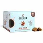 Bevzilla 30 Irish Cream Flavor Instant Coffee Cubes | Made with Organic Date Palm Jaggery & Arabica Beans | No Refined Sugar | No Preservatives | Coffee Premix with Real Ingredients| Enjoy Hot & Cold