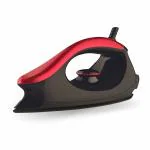 REMSON PRIME Xcel Plus 1000 W Light Weight Iron Press | Iron for Clothes | Iron For Ironing Clothes (Red-Black)