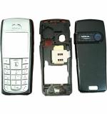 Imbi Black Plastic Full Panel For Nokia 6230