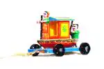 HAST SHILP Multicolor Wooden Handmade Village Scene Golu Doll, 12 X 6 X 7 Cm