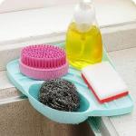 mamasai4ever Multipurpose Corner Kitchen Sink Organizer Wash Basin Storage Organiser Rack