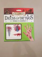 JAGMAG Halloween Dress Up Tattoos