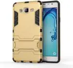 AUTOCASE Samsung Galaxy On5 2016 Edition Gold Rubber and Plastic Premium Quality, Perfect Design and Lightweight Mobile Back Cover