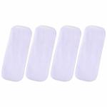 BADAL KIDZ Premium Quality Wet Free Insert Pads | Rash Free | Highly Absorbent Insert Pads For Babies | Number of Piece 4 | Colour-White | Size-M
