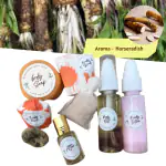 Ekoham HORSERADISH ESSENTIAL OIL Skin Care Combo Kit-Body Polishing & Relaxing Spa