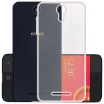 Casotec Soft TPU Back Case Cover for Comio C2 - Clear