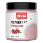 OKRAA Cranberry Powder ( Spray Dried ) - 200 GM / Natural Fruit
