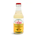 TRIBE KOMBUCHA Naturally Sparkling Probiotic Tea Loaded with Antioxidants Gingerade Flavour Energetic Super Healthy Drink Vegan, Gluten Free Drink ( Pack of 12 210ml Each )