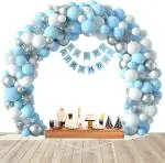 ARYAN BALLOON Sensibledecoraters Complete Birthday Decoration Kit (Pack Of 120) l Birthday Decoration l Party Decoration l Home Décor l Interior l Happy Birthday l Anniversary l Decorative Kit l Balloons Decoration Kit l Banner