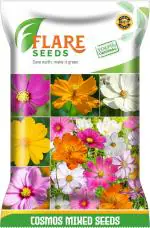Flare Seeds Cosmos Mixed Seed 50 Per Packet