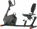 PowerMax BR-600 Magnetic Exercise Recumbent Bike with 4 kg Flywheel