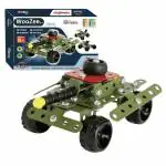 WooZee.. Tank Toy All in one Toy, DIY Building Toys, Montessori Educational Toys, Toys for Girls and Boys | Toys for Kids Metal Construction Kit,Play Set 130+ Pieces