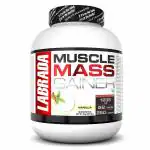 Labrada Nutrition Vanilla Muscle Mass Gainer Health Supplement 3 kg
