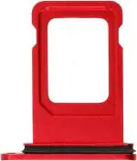 PURPLESAVVY Red Steel Sim Card Tray For Apple Iphone 11