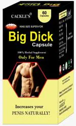 Cackle's Big Dick Capsule, Pack of 60 no.s