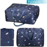 UPKARANWALE Handy Storage Bag, Storage organizer Cloth Organizer Moving Supples Foladable Bag (Blue, Set Of 1)