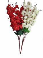 RAGOMA Artificial Cherry Blossom Flower Bunches for vase Natural