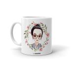 Cheeksy Random Design 15 Printed Coffee Tea Milk Mug 300 Ml Quote | Cartoon | Gift For Couple | Daughter | Birthday | Friends | Sister | Brother | Kids | | Valentine Day | Funky | Set Of 1
