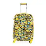 Priority Minion Group Yellow Polycarbonate Kids Trolley & Luggage Bag 56cm