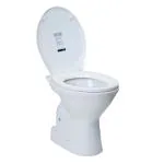 JAQUAR CONTINENTAL Range Floor Mount WATER CLOSET / TOILET BOWL (White) | 350x480x395 mm, PP Soft Close Seat Cover | Western Toilet/Water Closet(EWC) For Bathroom | CNS-WHT-551SNPP