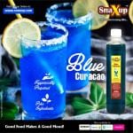 SnaXup Blue Curacao | Cool & Refreshing drink | Say NO to Carbonated drinks | 500 ml (Pack of 1)