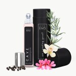 EM5 Cave Perfume Roll On for Men Alcohol Free Concentrated Oil Woody Spicy Vanilla, 10 ml