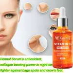 Kuraiy 100% Super Vitamin C Brightening Skin Face Serum | Fades Dark Spots & Hyper Pigmentation | Experience Glowing Skin | Dermatologically Tested | For Men & Women | All Skin (30 ml)